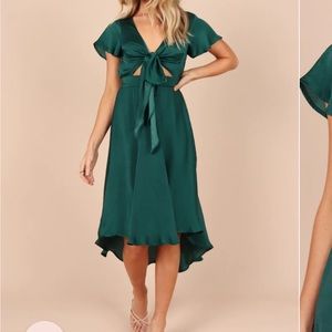 Medium petal and pup dress - green size medium. Worn once